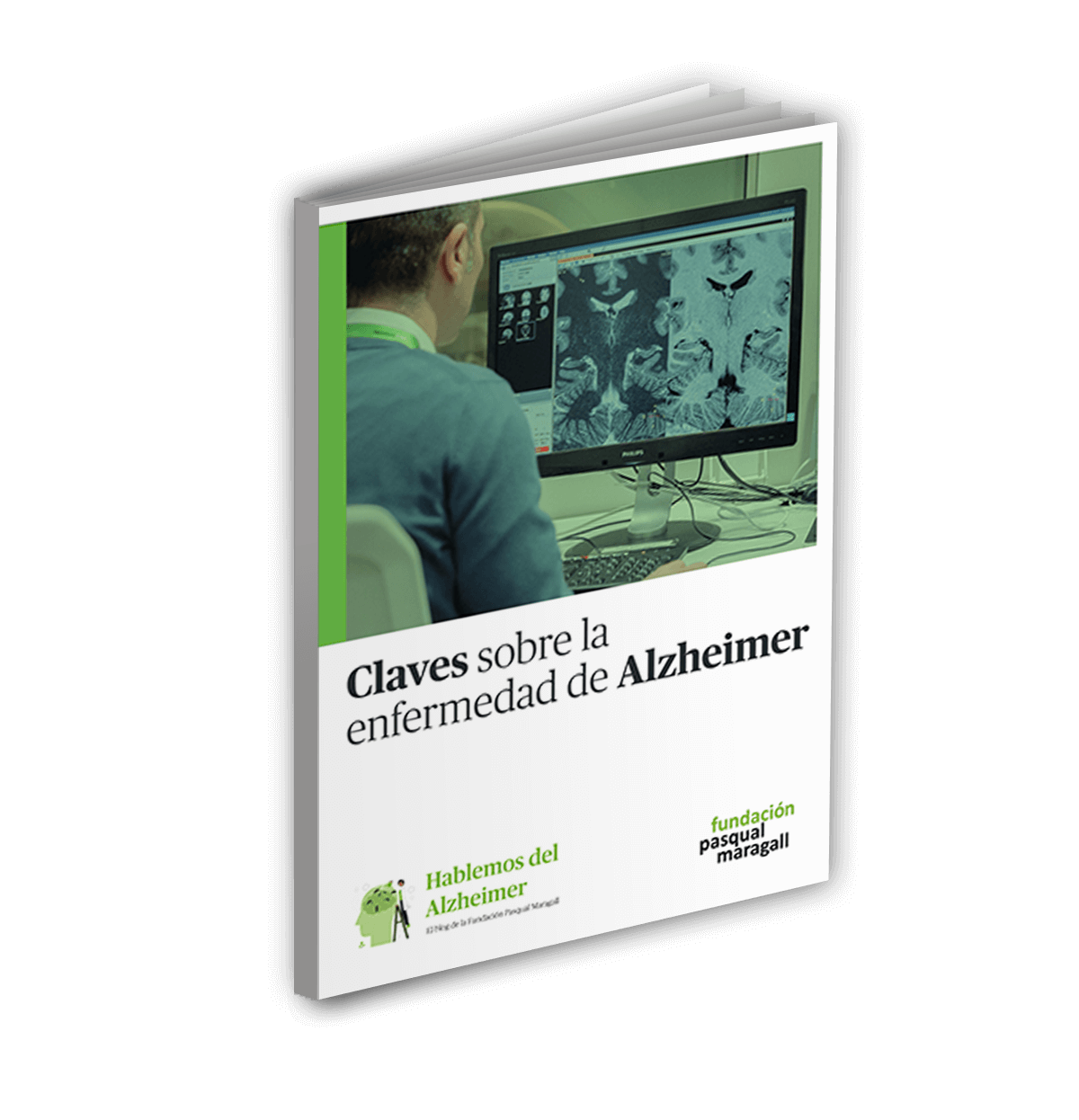 Claves sobre la enfermedad de Alzheimer | mockup ebook